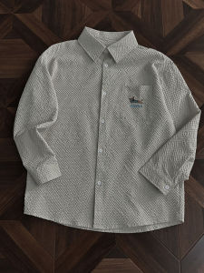 เสื้อเชิ้ตแขนยาวป้องกันแสงแดดสไตล์ลำลองสำหรับฤดูร้อน ผ้าโพลีเอสเตอร์ ปักลาย ทรงหลวม สำหรับเยาวชน ผู้ชาย