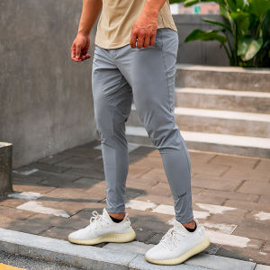 Quần Chín Tấc Thể Thao Mỏng Nhẹ Sosolemon Quần Dài Tập Luyện Ôm Dáng Nhanh Khô Co Giãn Quần Ống Nhỏ Bo Gấu Đơn Giản Nam