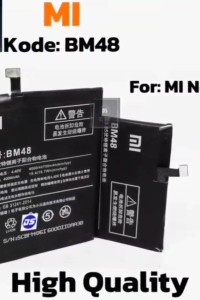 BM48 Baterai HP XiaoMi Mi Note 2 Batre BM 48 Batrai Tanam / Soket (cek dulu bukan redmi Note 2)