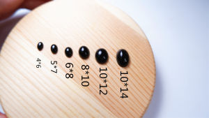 Handmade DIY Doll Elliptical High Brightness Eyes Accessories Acrylic Material Fashion Jewelry Accessories