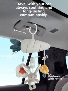 Baby Car Seat and Crib Rattle Toy