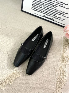 Flats Mary Janes Womens Shoes Retro Slip-On Comfortable Low Heel Spring Summer Autumn Fashion Single Shoes for Dress
