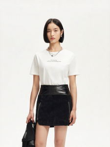Vero Moda | Patchwork Leather Mini Skirt
