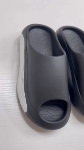 CROWN Summer Fashion Mens Sports Beach Slippers Soft Bottom Shoes for Men Anti-slip In-door outdoor Slipper for Men