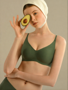 SUJILIANGPIN | Soft Support No Wire Gathering Bra for Small Chests