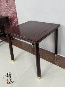 Chinese Style Small Chair Rosewood Small Officers Cap Solid Wood Armchair Dining Chair Children Chair Antique Tea Table and Chair Three-Piece Set Traditional