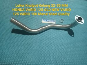 Leher Knalpot Kolong 32 35 MM HONDA VARIO 125 OLD NEW VARIO 125 150 Monel Steel Quality