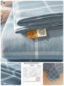 HAOMIAN | Bộ Drap Giường Vỏ Gối 100% Bông Tự Nhiên Cho Sinh Viên Ký Túc Xá Dùng Một Lần