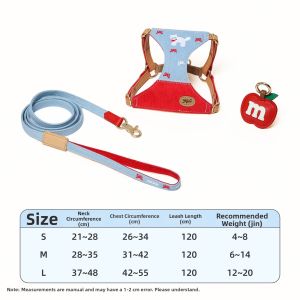 MIAOXIAOYUAN | Adjustable Non-Choke Escape Proof Kitten Harness Leash