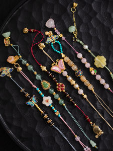 Guiyin Tang Handmade Pot Rope Teapot Slide Pendant Small Pendant Household Kung Fu Tea Set Decorations Tea Ceremony Utensils