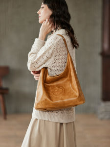 Vintage Hobo Bag Leather