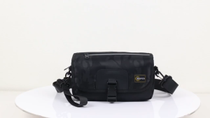 LAZ117) High Quality 2 in 1 Water Resistant SNIPER Sling Bag Crossbody Bag Clutch bag with Reflective Zipper