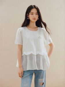 INMAN | Halter Short Sleeve Summer Blouse