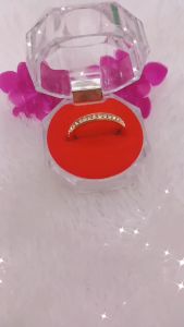 Cincin Wanita Cincin Dahlia & Cincin Couple Titanium S.Steel Tahan Lama Anti Karat CS016