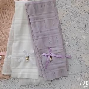 Ống tay dài đính nơ bao cánh tay thời trang cho nữ phong cách Hàn Quốc - Alice Store