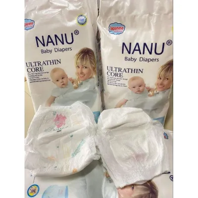 Tã/ Bỉm NaNu cho bé yêu combo 2 bịch 100 miếng đủ size S50/M50/L50/XL50/XXL50
