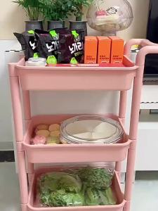 Durable Multi-tier Mobile Storage Cart
