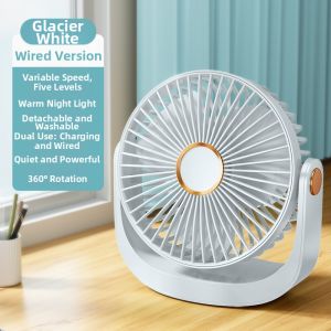 HANBANG | Portable Mini Quiet Powerful USB Rechargeable Fan