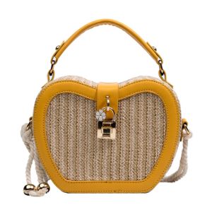 กระเป๋าแอปเปิ้ล กระเป๋า กระเป๋าสาน กระเป๋าถือ กระเป๋าสะพาย กระเป๋าออกงาน สินค้าไทย จัดส่งเร็ว