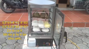 Tủ hấp trưng bày bánh bao 5 tầng hàng nhập khẩu
