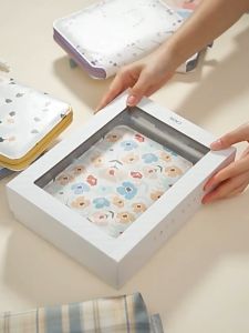 สมุดโน๊ต สมุดบันทึก ไดอารี่  B6 กระเป๋าซิป PU พร้อมปากกา มี 7 ลาย