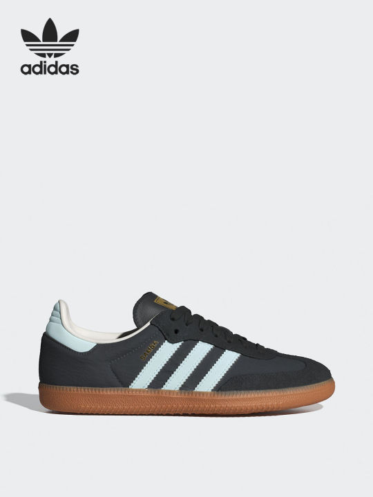 adidas gazelle silver green womens adidas Samba OG Black/White for Kids IE3676 main image 1