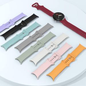 Sport Strap for Google Pixel Watch 2 Silicone Band Women Men Waterproof and Breathable Google Pixel Watch Silicone Strap