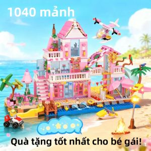 Bộ Đồ Chơi Lắp Ghép Nhà Cây Khu Vườn Bí Mật Lâu Đài Cổ Tích Tự Làm Với Các Phòng Bí Mật & Xích Đu Bộ Đồ Chơi Xây Dựng Sáng Tạo Dành Cho Bé Gái Và Bé Trai