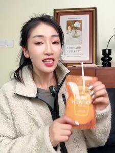 HUATIANCUI | Zero Sucrose Jasmine Green Tea and Milk Tea 3 Cups