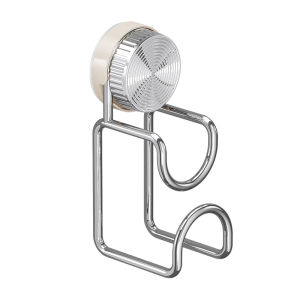 MANJIELI | Suction Mount No-Drill Bathroom Hooks Drying Rack
