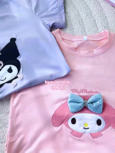 Koas Anak - T shirt Anak motif Sanrio Kuromi Cinnamoroll
