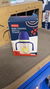 【Local Shop】Minitutu PP Feeding Bottle For Baby Cute Lion Series 240ML/300ML Suitable For 6+Months Baby