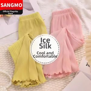 Thin Summer Ice Silk Fashionable Girls Pants