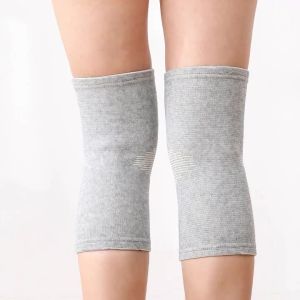New Premium Breathable Thin Bamboo Charcoal Knee Warmers Elastic Knit Knee Protector Summer Sports Joint Support for Men Women