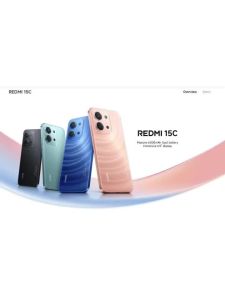 Redmi | 2026 new Redmi 15C 5G 8GB RAM 256GB ROM 6.9 120Hz Display Dimensity 6300 50MP AI Camera 6000mAh Battery 33W Fast Charge