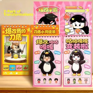 WEIBAI | Educational Princess Dress-up Sticker Book