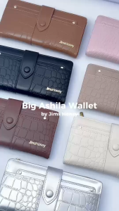 JIMS HONEY Big Ashila Wallet Dompet Wanita Dompet Panjang Lipat
