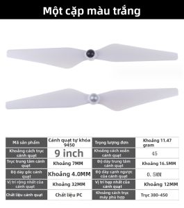 Phụ Kiện Drone Rotor 9450 Tự Khóa Tự Siết
