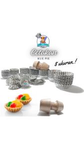 20 PCS CETAKAN KUE PIE SUSU UKURAN A.B.C.D.E.F.G.H