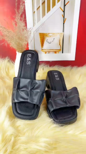 Korean new elegant thick soled wegde heels sandals for women 5188#