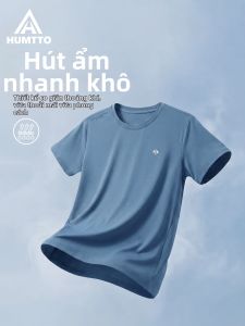 HUMTTO | Spring and Summer Mens Casual Lightweight Quick Drying Breathable T-Shirt