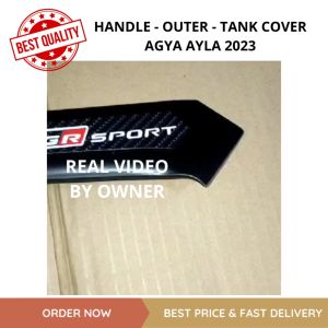 PAKET HANDLE OUTER TANK COVER HITAM MOBIL NEW AGYA AYLA 2023