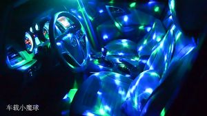 Mini RGB LED Crystal Magic Ball Stage Effect Lighting Lamp Bulb Party Disco Club DJ Light Show Lumiere
