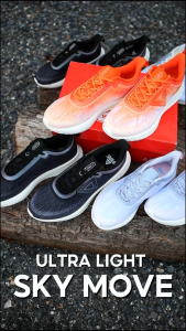 PEAK "Ultra Light Sky Move" Running E234247H E234248H รองเท้าวิ่ง เทรนนิ่ง ฟิตเนส พีค นุ่ม เบา สบาย ระบายอากาศดี