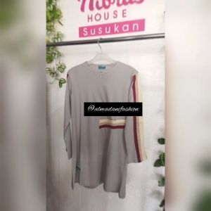 BAJU ALNITA ATASAN KAOS AA 038 38 ABU MUDA ADEM TERLARIS