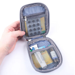 Travel & Outdoor Portable Mini Portable First Aid Kits Medical Small Medicine Box Herb Bag Medicine Cosmetics Bag