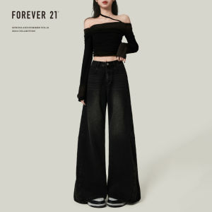 Quần Jeans Ống Rộng Màu Đen Rộng Rãi Cho Nữ Quần Jeans Denim Ống Rộng Cạp Cao Quần Dài Dài Đến Sàn Quần Jeans Thường Ngày