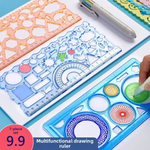 CHEZHURIJI | Drafting Stencil Set 7 pieces
