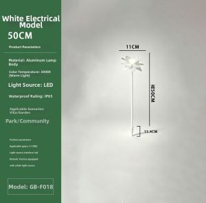 GAOBIGEGE | Decorative Landscape LED Flower Garden Light