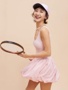 Quick-Drying Anti-Peek Illusion Two-Piece Sport Dress